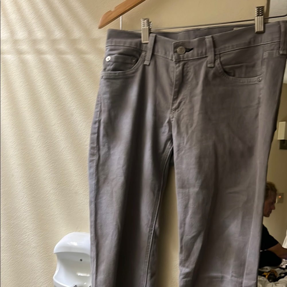 Rag & Bone Gray Straight Leg Jeans Classic Style